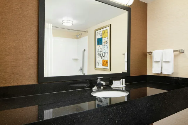 غرفة بسريرين كوين، Fairfield Inn Suites Plainville 4/4