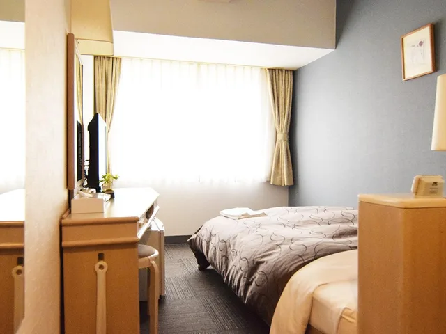 غرفة بسرير نصف مزدوج، Hotel Raffinato Sapporo 3/3