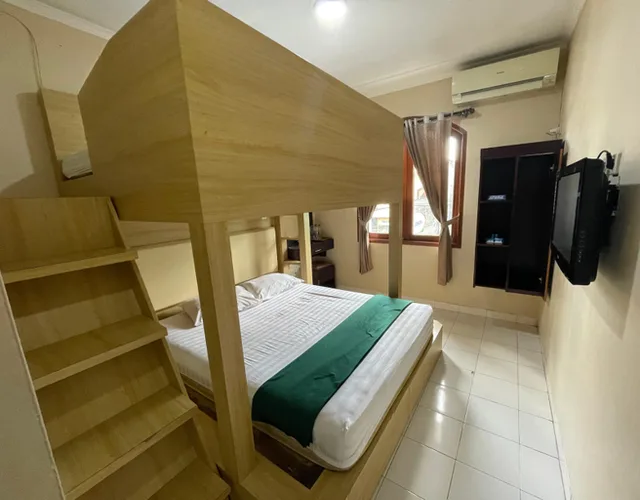 غرفة رباعية، Maliboro Inn Hotel 1/2