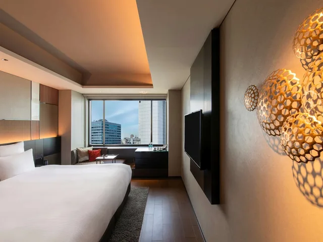 غرفة ديلوكس تنفيذية بسرير كينج مع دخول الصالة، Pullman Tokyo Tamachi 10/13