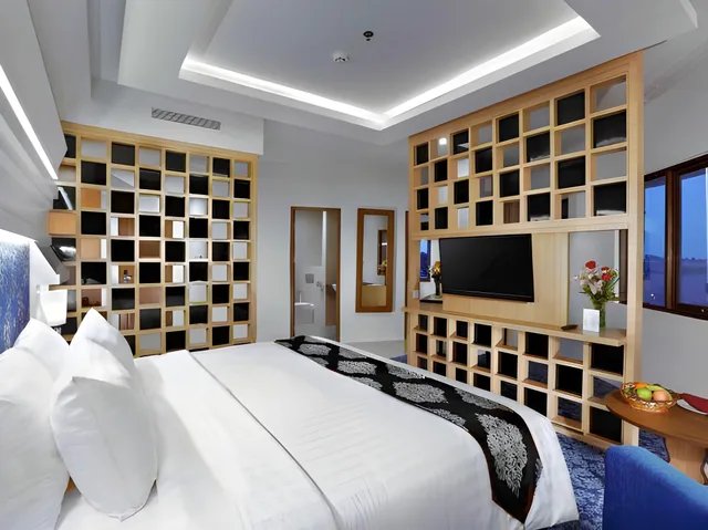 غرفة ديلوكس بسرير مزدوج أو سريرين منفصلين، Ck Tanjungpinang Hotel & Convention Centre 1/1
