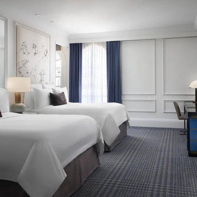 غرفة غراند ديلوكس بسريرين كوين، The Us Grant A Luxury Collection Hotel San Diego 2/5