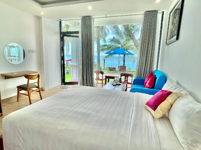 غرفة ديلوكس بسريرين منفصلين بإطلالة على البحر، Orange Resort 1/2