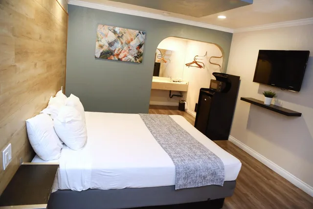 غرفة ديلوكس، Anaheim Executive Inn Suites 1/1