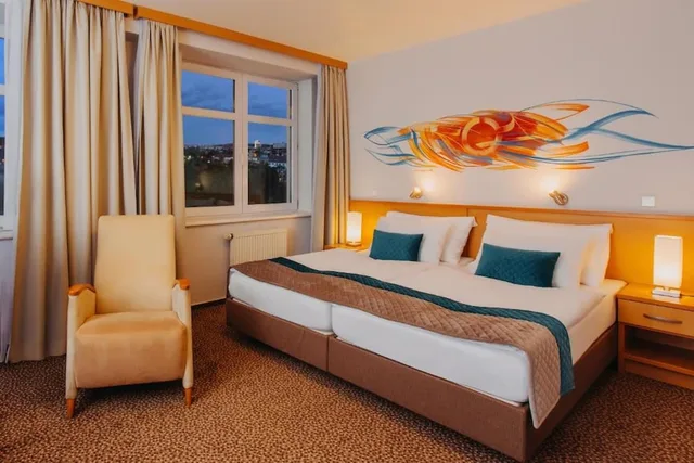 غرفة اقتصادية بسرير مزدوج، COLORFACTORY SPA Hotel 3/8