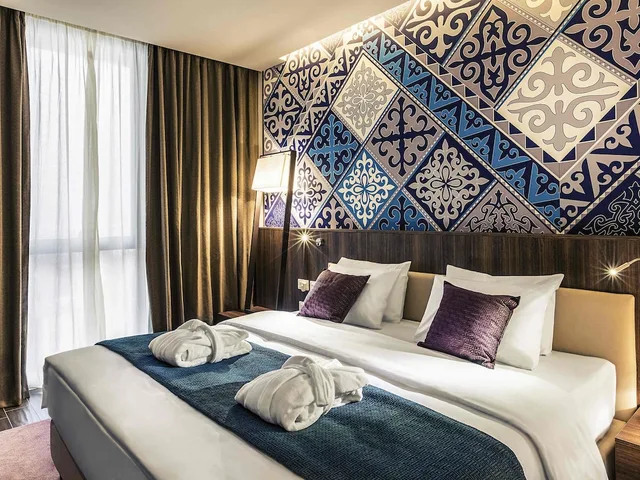 غرفة بريفيليج بسرير مزدوج، Mercure Almaty City Center 1/5