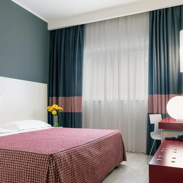 غرفة اقتصادية بسرير مزدوج أو سريرين منفصلين لذوي الإعاقة، Quality Hotel Michelino Bologna Fiera 1/4