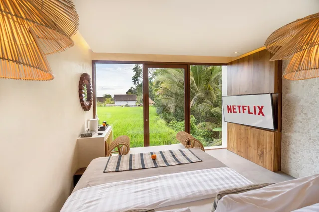 جناح غراند بسرير كينج، Suara Alam Hotel Ubud by Ini Vie Hospitality 3/8