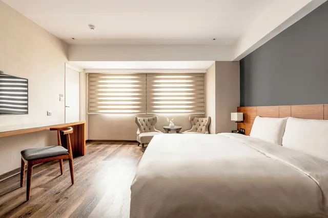 غرفة ديلوكس بسرير مزدوج، Jin Man Jia Hotel 1/10