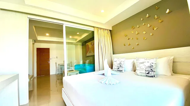 غرفة ديلوكس بسرير مزدوج، THE PALMS RESIDENCE 4/8