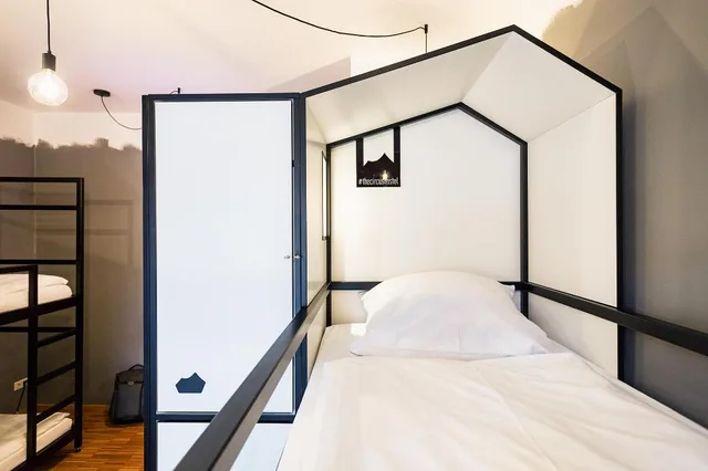 سكن مشترك مختلط بثمانية أسرّة بحمام مشترك، The Circus Hostel 2/6