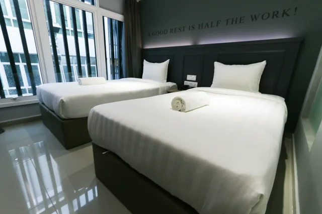 غرفة سوبيريور بسريرين منفصلين، Hotel 99 Sri Petaling @ Bukit Jalil 3/10