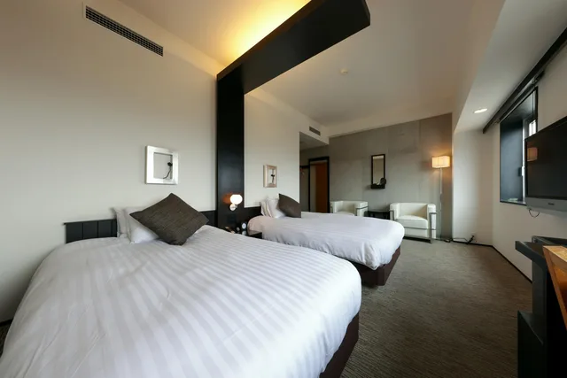 غرفة بزنس بسريرين منفصلين، FURANO NATULUX HOTEL 1/1
