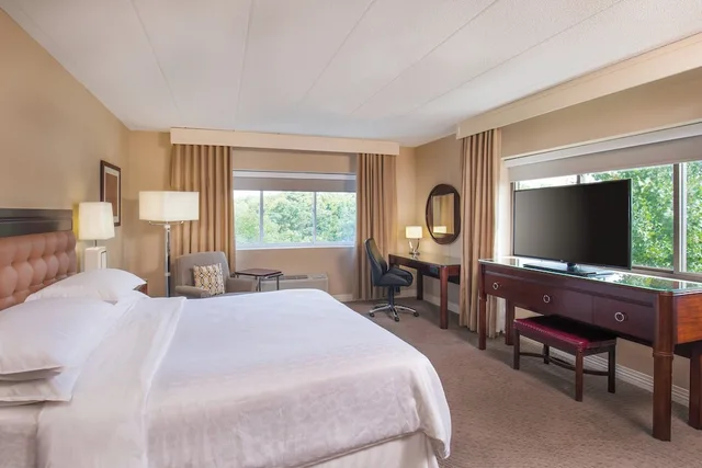 غرفة تقليدية بسرير كينج مع أريكة، Sheraton Framingham Hotel Conference Center 2/9