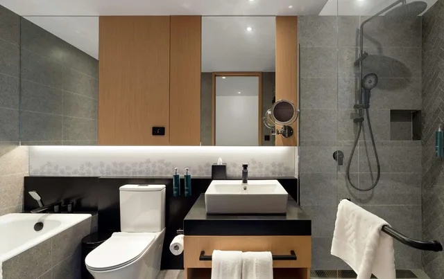 إقامة بسريرين مزدوجين بغرفتي نوم، Hilton Port Moresby Papua New Guinea 3/3