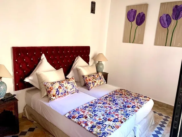 غرفة أساسية بسريرين منفصلين، Riad Dar Pierre 3/10