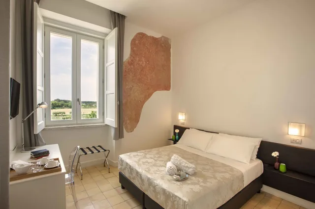 غرفة بسرير مزدوج بشرفة، Tenuta Duca Marigliano Boutique Hotel 1/3
