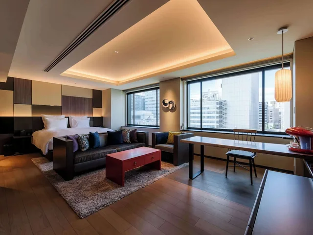 جناح سوبيريور بسرير كينج مع دخول صالة النادي، Pullman Tokyo Tamachi 7/10