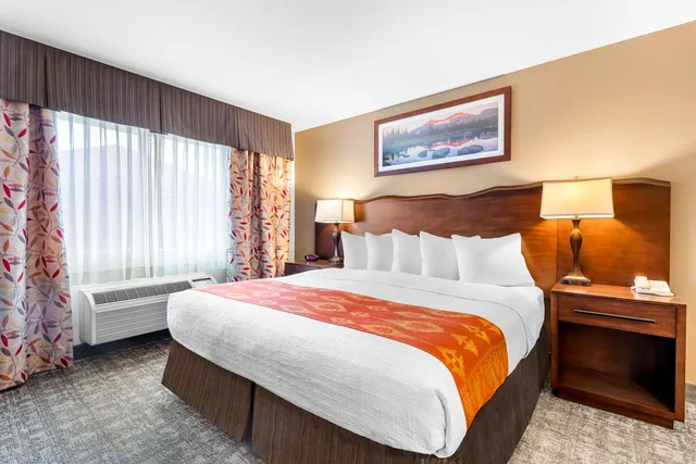 غرفة بسرير كينج يُسمح فيها بالحيوانات الأليفة، Best Western Rocky Mountain Lodge 1/4