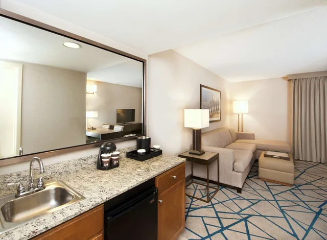 Room, King Bed, Accessible, Embassy Suites by Hilton Seattle Bellevue 4/4