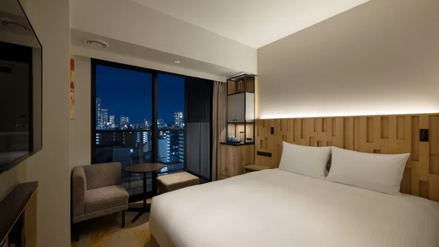 غرفة مفردة بسرير مزدوج، Miyako City Osaka Hommachi 2/3