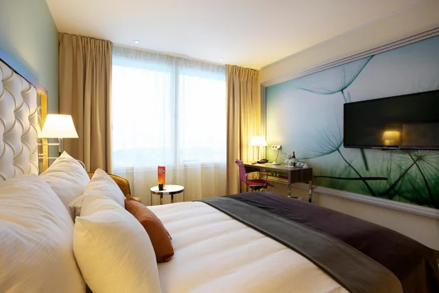 غرفة قياسية بسرير كوين، Clarion Hotel Arlanda Airport 1/6