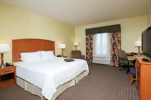 جناح بسرير كينج لذوي الإعاقة، Hampton Inn Macomb 1/2