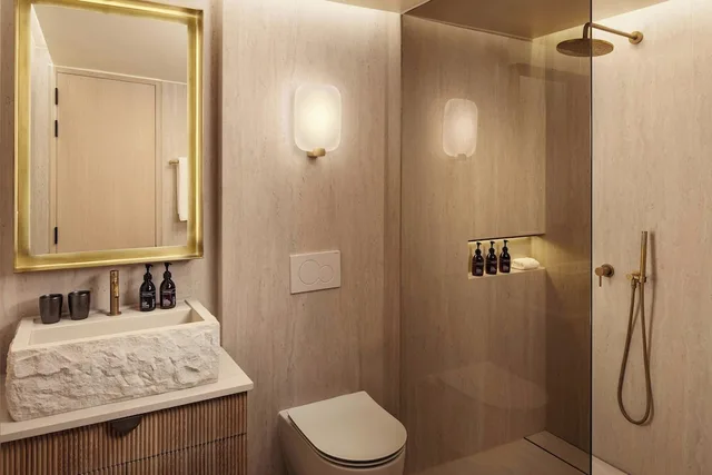 غرفة سوبيريور بسرير كينج بإطلالة على الجبل بشرفة، Place on the Bay 7/7