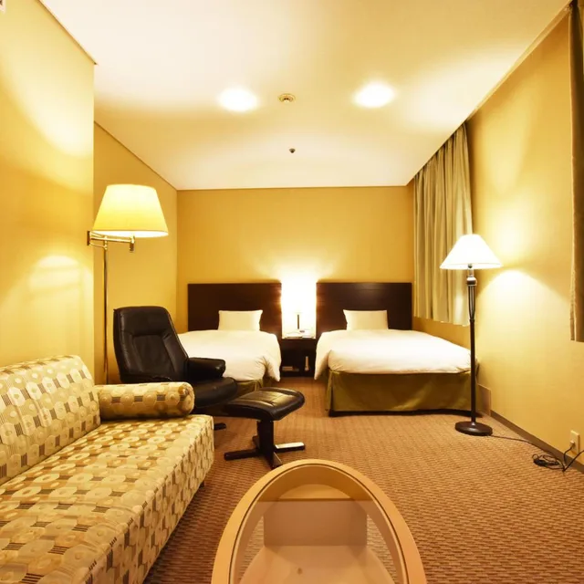 غرفة ديلوكس بسريرين منفصلين، Hotel Nikko Tsukuba (ex. Okura Frontier Tsukuba) 6/10