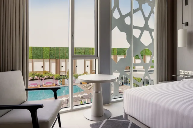 غرفة بريميوم بسرير كينج بإطلالة على المدينة، Rabat Marriott 5/10