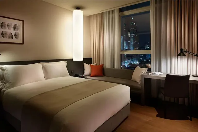 غرفة بريميير ديلوكس بسرير مزدوج، Shilla Stay Seodaemun 2/6