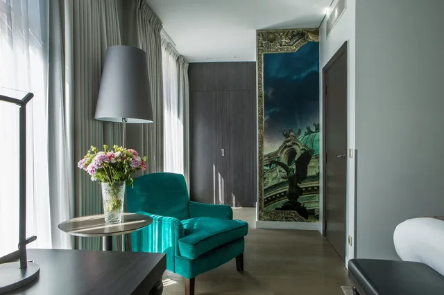 غرفة قياسية بسرير كوين، Hotel Indigo Paris - Opera by IHG 8/8