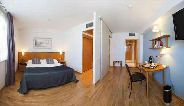 غرفة قياسية بسرير مزدوج أو سريرين منفصلين، Aparthotel Atenea Valles 2/10