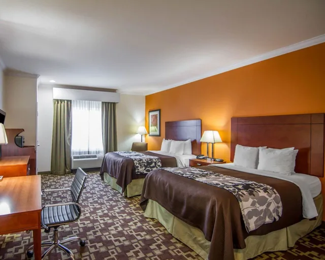 غرفة قياسية بسريرين كوين، Sleep Inn Suites I 20 1/5
