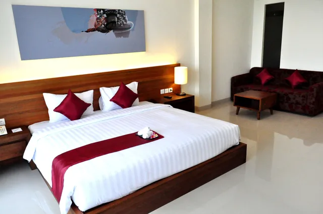 جناح جونيور بسرير كينج بشرفة، Taksu Sanur Hotel 2/7