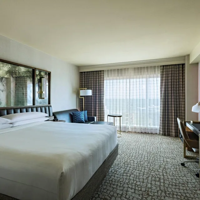 غرفة بسرير كينج، The Woodlands Waterway Marriott Hotel And Convention Center 4/12