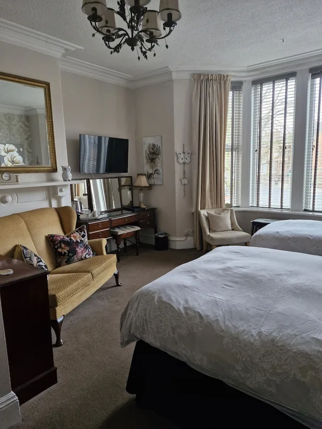غرفة قياسية بسرير مزدوج أو سريرين منفصلين، Warwick Lodge Bed and Breakfast - Guest house 2/3
