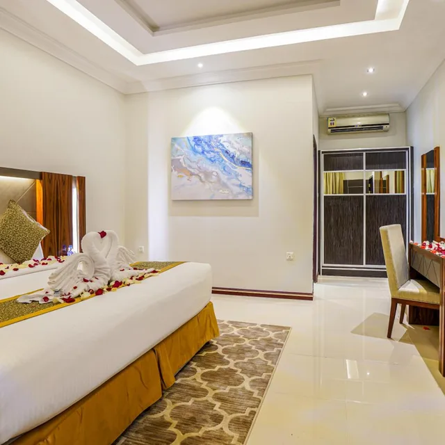 فيلا ملكية بـ4 غرف نوم، منتجع واحة ميرال الطائف(Meral Oasis Resort Taif) 3/10