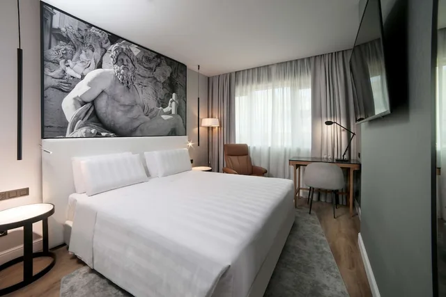غرفة قياسية، Radisson Blu Ghr Hotel Rome 1/8