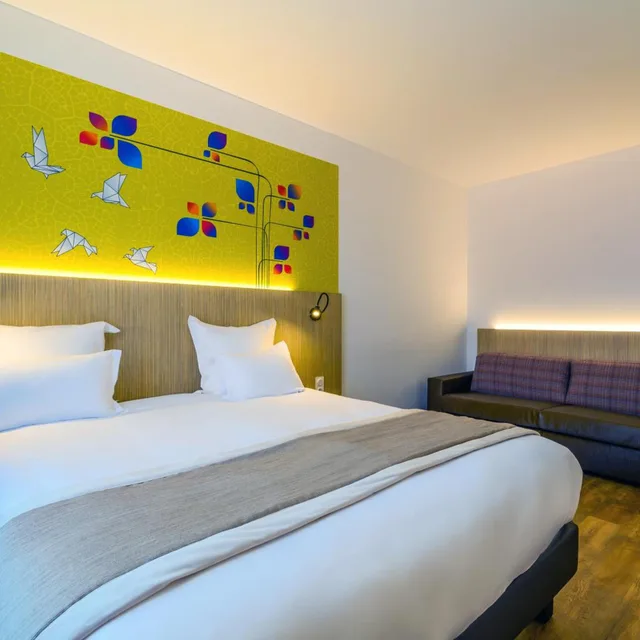 غرفة بسرير مزدوج، Kyriad Prestige Amiens Poulainville Hotel and SPA 2/10