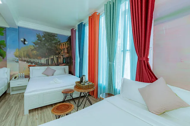 غرفة ديلوكس عائلية بسريرين مزدوجين، Ken Apos S House Backpackers Downtown 1/2