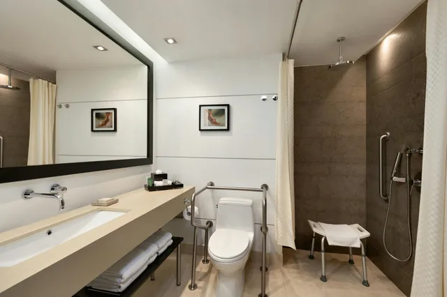 غرفة بسرير كوين لذوي الإعاقة، Hilton Bogota 4/4