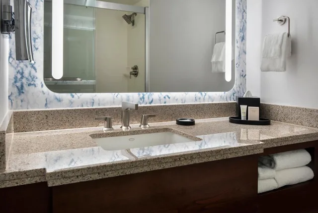 غرفة بسرير كينج بإطلالة، Westchester Marriott 3/6