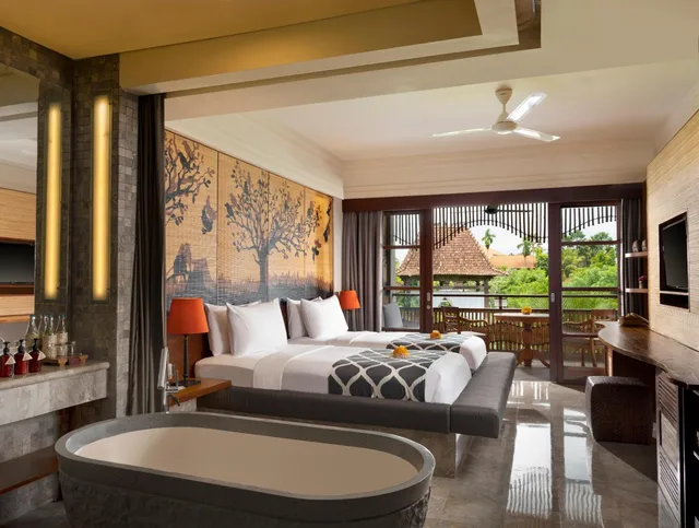 جناح بسرير كينج وسريرين منفصلين بغرفتي نوم، Alaya Resort Ubud 1/1