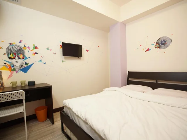 غرفة عائلية ثلاثية، ALOHAS Hostel 1/1