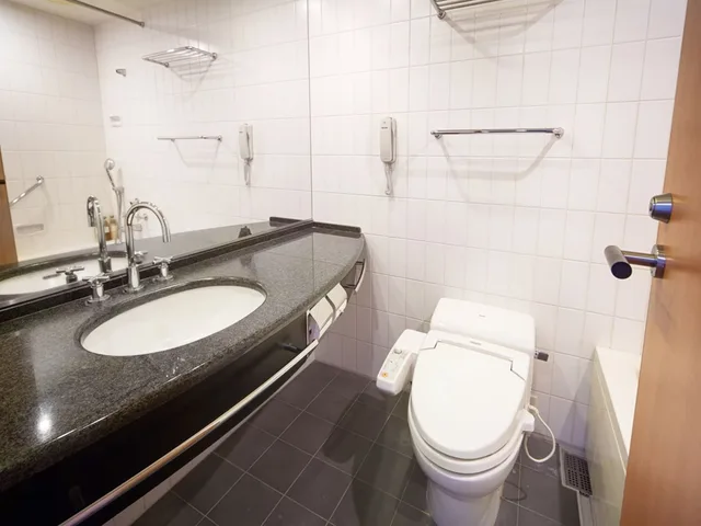 غرفة ديلوكس بسريرين منفصلين، Hotel Nikko Oita Oasis Tower 5/6