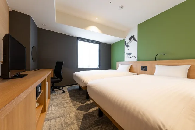 Standard Twin Room Non Smoking, The Onefive Kyoto Shijo 2/3