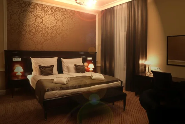 غرفة ديلوكس بسرير كينج، Luxury Spa Hotel Olympic Palace 10/10