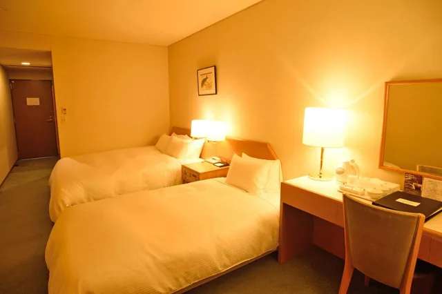 غرفة بسريرين منفصلين، Hotel Ikkeikaku 1/2