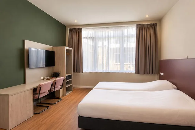 غرفة تنفيذية بسرير كينج، Hotel Van Saaze 5/7